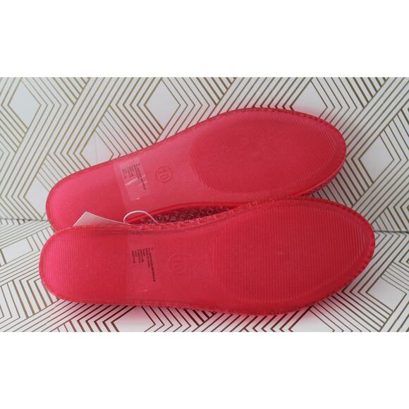 Wild Fable Womens Jelly Flat Light Pink Size 10 NWOB - Picture 8 of 8
